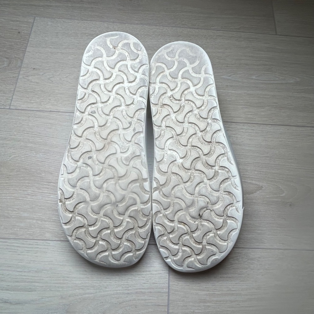 Birkenstock Bend White Lesther Sneakers Women's Size 42 US 11.5 UK 9 - Picture 4 of 10